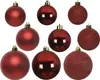 Weihnachtskugeln Kunststoff 6-10cm Mix 26er Set - Produktbild-Vorschau 1