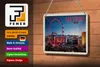 Blechschild Reise 18x12cm Las Vegas USA The Linq Riesenrad Produktbild-Vorschau 3