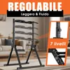 DH FitLife Power Tower Pieghevole - Stazione Fitness Anteprima dell’immagine prodotto 5