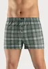 H.I.S. Boxer Boxershorts für Herren 2 -teilig salbei / Karo Produktbild-Vorschau 1