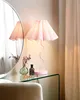 BELIANI Stolní lampa růžová kovový podstavec látkové Náhled obrázku produktu 2