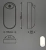 Briloner Ruch LED nástěnné venkovní svítidlo IP65, detektor Náhled obrázku produktu 7