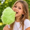 Dino Zuckerwatte im Eimer  – Grün, Apfelgeschmack, 50g – Produktbild-Vorschau 2