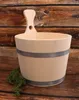 KOTARBAU® Saunakübel Saunaeimer aus Holz 5 Liter mit Griff Produktbild-Vorschau 3