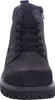 A close-up front view of a black boot. Náhled obrázku produktu