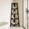 Eckregal, Bücherregal, mit 5 Ebenen, H: 106cm, mit Produktbild-Vorschau 8