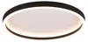 LED stropné svietidlo - čierne matné - Ø 35 cm - kov Náhľad obrázku produktu 1