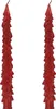 Spitzkerzen Paraffin 25cm Tannenbaum Form 2er Set Weihnachtsrot Produktbild-Vorschau