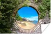 MuchoWow® Poster Sommer - Strand - Aussicht - Tropisch Produktbild-Vorschau 1