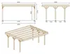 Carport Garagendach 6.06x5.03 m - 30.48 m2 Produktbild-Vorschau 4