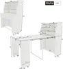 Tavolo da pranzo allungabile Sweiko, L52/132,5xL80xH76cm, Anteprima dell’immagine prodotto 8