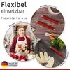 ECENCE 4er Set Blumendraht verzinkt, 0,65mm Basteldraht, Produktbild-Vorschau 5