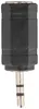 goobay Audio Adapter 2,5 mm stereo Stecker auf 3,5 mm Anteprima dell’immagine prodotto 5