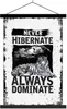 MuchoWow® Textilposter Jahrgang - Tiger - Design 60x90 cm Produktbild-Vorschau 1