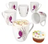 sada 6 hrnků Viola 350ml porcelánové šálky 6 osob květiny Náhled obrázku produktu 1