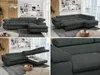 Ecksofa Sofa Grau, Wohnlandschaft L-Form mit Schlaffunktion Produktbild-Vorschau 13