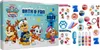 A Paw Patrol Bath & Fun Advent Calendar with various small toys and accessories laid out next to it. Produktbild-Vorschau