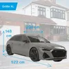 CARTREND Vollgarage XL (522x209x148cm) blau Produktbild-Vorschau 4