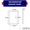 Klapa inspekcyjna Aqbau o wymiarach 30x60 cm, przeznaczona Podgląd zdjęcia produktu 2