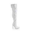 COURTLY-3015 Damen Boots von Pleaser, Weiß Mehrfarbig , EU Produktbild-Vorschau 5