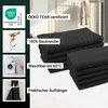 10er Set Gästehandtücher, Baumwolle, 30x50 cm, schwarz Produktbild-Vorschau 2
