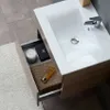Mobile bagno sospeso da 60 cm con cassetto, specchio e Anteprima dell’immagine prodotto 3