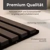 Dalsys 4x Akustikpaneele Holz 120x60cm mit Lamellen Walnuss Produktbild-Vorschau 5