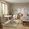 HOKO Kinderschreibtisch-Set 120x60 cm höhenverstellbar, mit Produktbild-Vorschau 17
