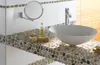 Mosaik Fliese Flußkiesel Steinkiesel schwarz Kiesel flach Produktbild-Vorschau 7