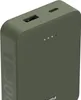 A close-up view of a green power bank. Produktbild-Vorschau