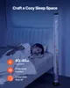 Lampe à lave VEVOR avec 10 poissons flottants, 151 cm, Voir les images du produit 5