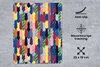 MuchoWow® Mauspad Mousepad Krawatte - Regenbogen - Muster Produktbild-Vorschau 2