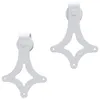 vidaXL Porta scorrevole 183 cm acciaio bianco Anteprima dell’immagine prodotto 5