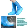 1 Paar Wasserdicht Schuhüberzieher, Lange Rutschfeste Regen Produktbild-Vorschau 4