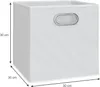 Vicco Pudełko składane , 30 x 30 cm Zestaw 2, Biały Podgląd zdjęcia produktu 3