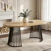 Table à rallonges Flieks avec structure télescopique en Voir les images du produit 3