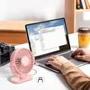 USB ventilátor Tichý mini stolní ventilátor TOPK K62C Náhled obrázku produktu 10