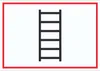 Schild Anleiterstelle tragbare Leiter Symbol A0 Rückseite Produktbild-Vorschau 1