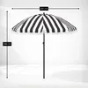 In the Mood Parasol de plage Osborn - 220x220x238 cm - Voir les images du produit 3