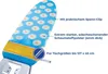 Maximex Blitz-Bügeldecke Margie BLAU 128x54 cm, Produktbild-Vorschau 3