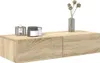 vidaXL Półka ścienna z szufladami dąb sonoma 80x33x17 cm Podgląd zdjęcia produktu 3
