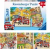 3 x 49 pièces Ravensburger Kinder Puzzle Feuerwehreinsatz Voir les images du produit 8