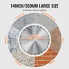 Brzeszczot diamentowy VEVOR, 14 cali/350 mm do betonu Podgląd zdjęcia produktu 5