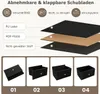 Komoda do ložnice se 6 zásuvkami, vyrobená z látky, úložná Náhled obrázku produktu 4