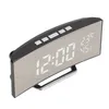 Cyfrowy zegar LED z 3 poziomami jasności, funkcją drzemki, Podgląd zdjęcia produktu 2