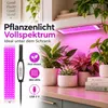 Pflanzenlampe 384 LED Vollspektrum 5V USB 4 Panels Grow Produktbild-Vorschau 2