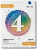18"/Ø45cm Folienballon "Happy Colourful Rainbow" | #4 Produktbild-Vorschau 2