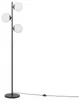 BELIANI Lampa podłogowa czarna metalowa 15 x 15 x 153 cm 3 Podgląd zdjęcia produktu 4