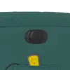 vidaXL Sedia da massaggio elettrica in tessuto verde scuro Anteprima dell’immagine prodotto 12