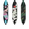 Three scooter decks with different designs are displayed against a white background. Produktbild-Vorschau